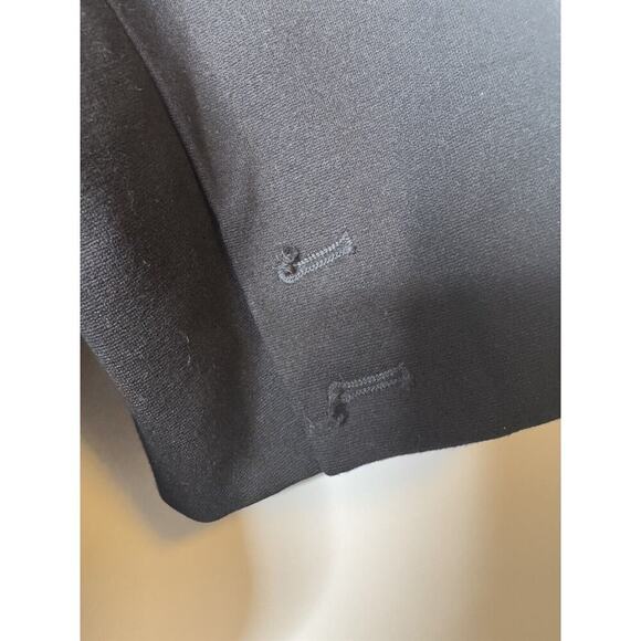 Chicos Ribbed Knit Single Button Blazer Jacket Black Size 3 (16) XL Jacket - Picture 9 of 12